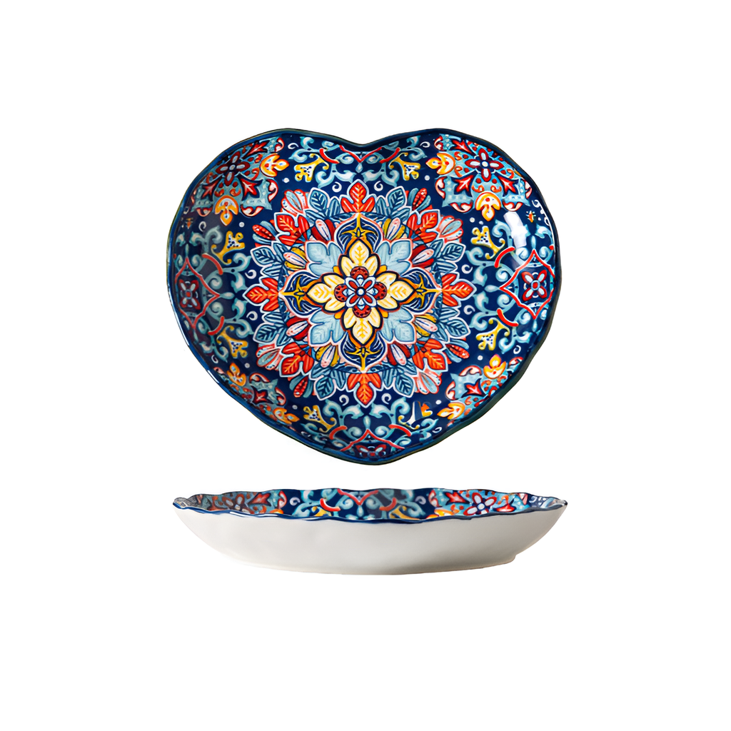 Mirelle Heart Deep Plates