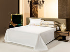 Cleopatra White Luxury Egyptian Cotton Bedding Set