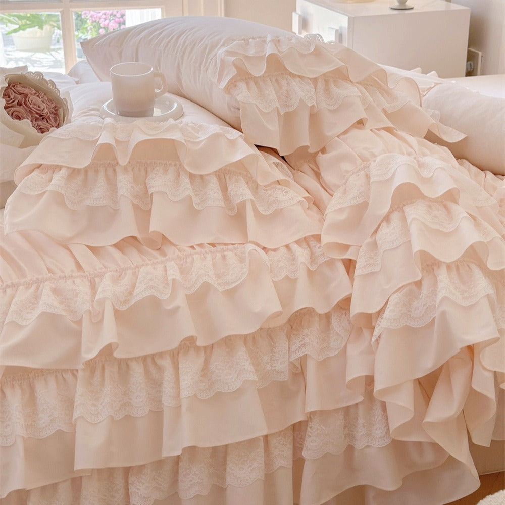 Chateau Ruffle Bedding Set - FINAL SALE