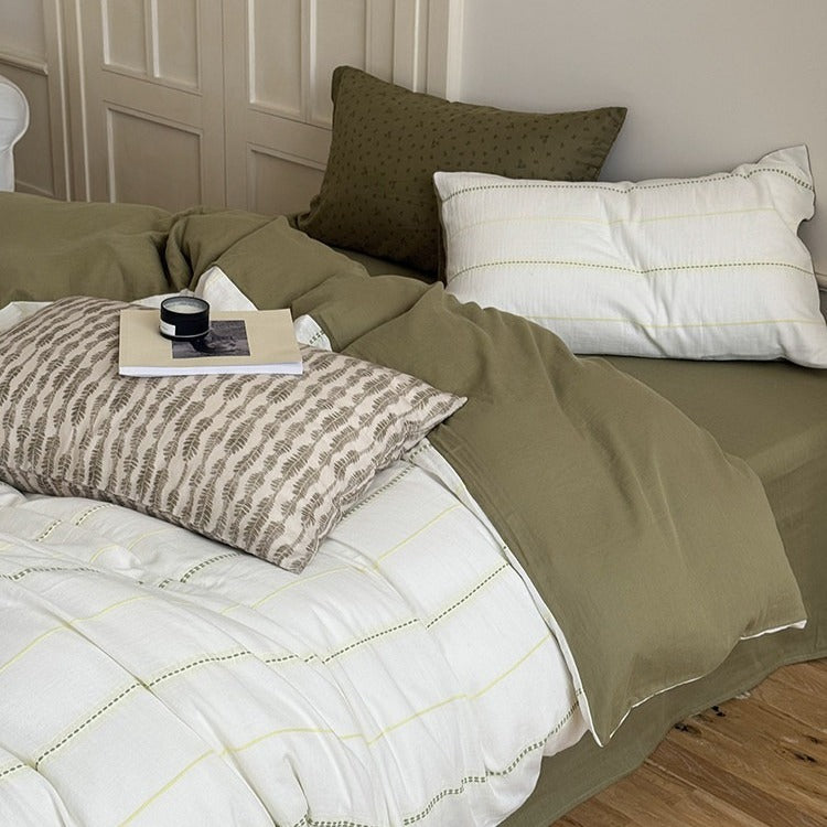 Beach Striped Bedding Set