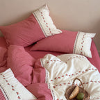 Wild Rose Farmhouse Bedding Set