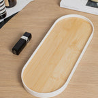 Bamboo Oval Tray Set