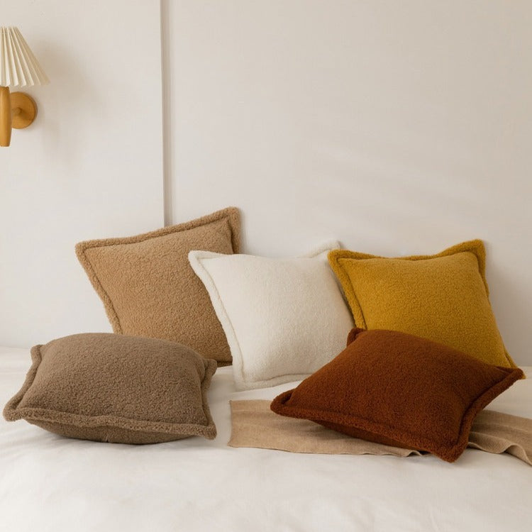 Warm Boucle Cushion