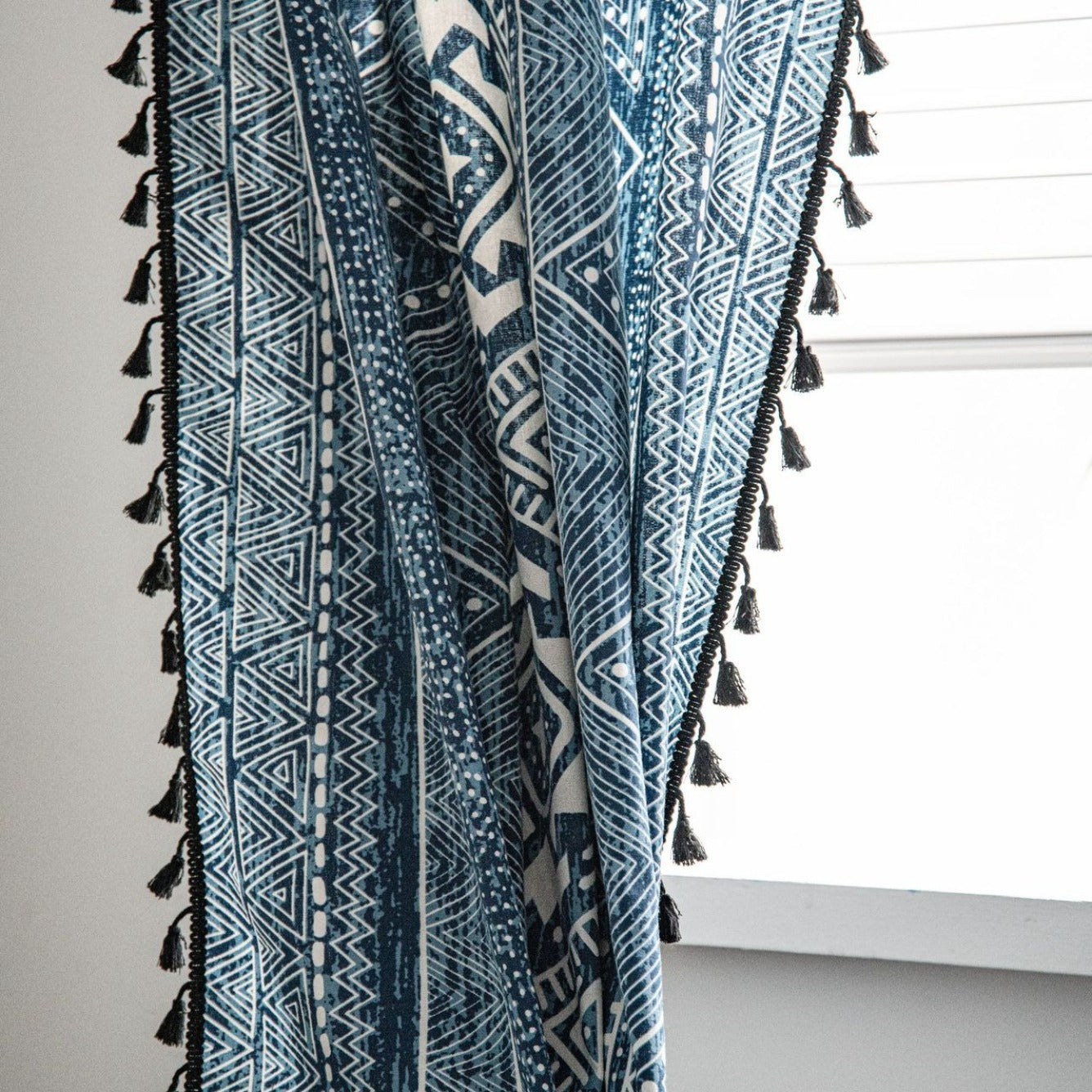Ocean Tribe Tassel Curtain