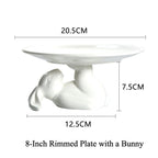 Lunar Bunny Dessert Pedestal