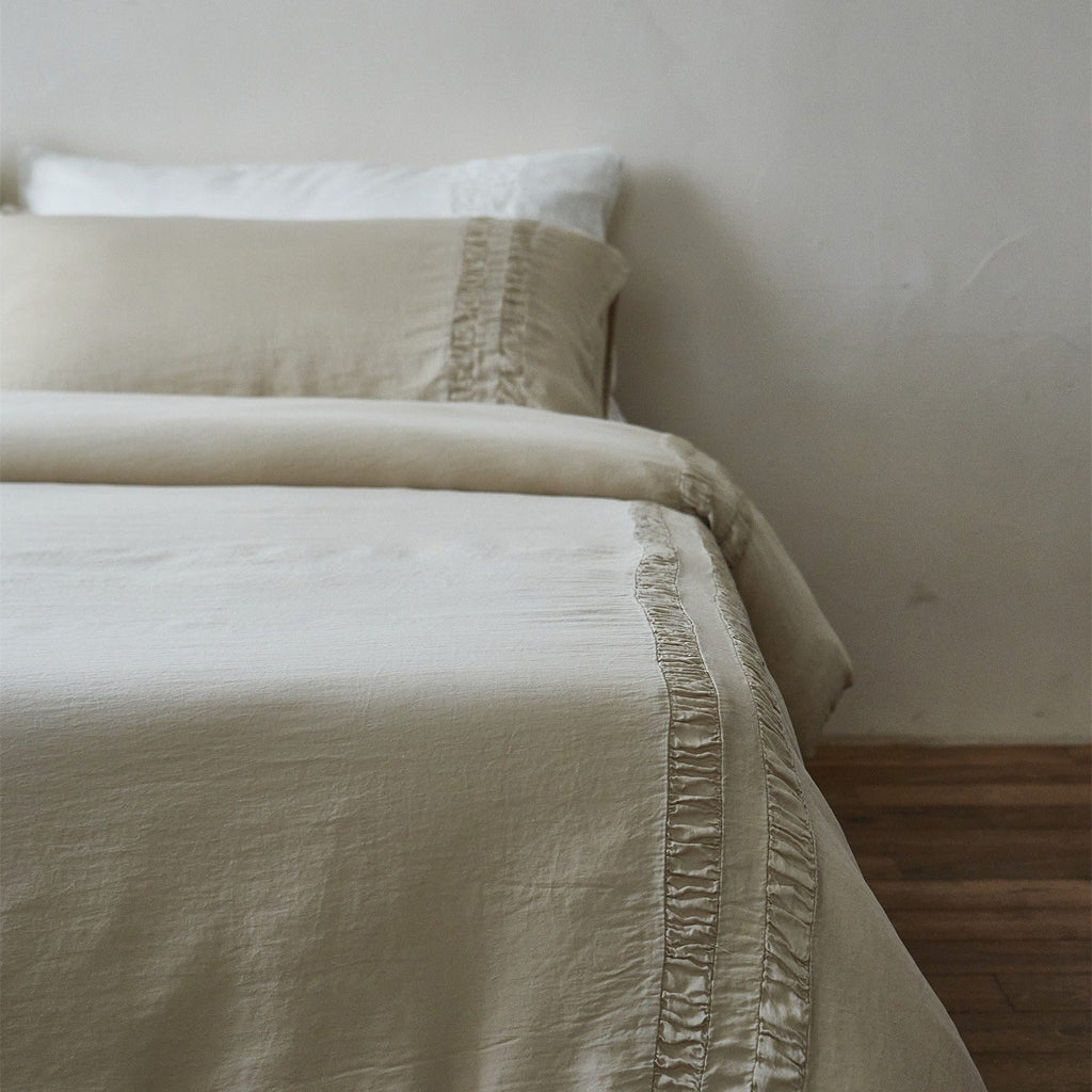 Cottage Ruched Bedding Set