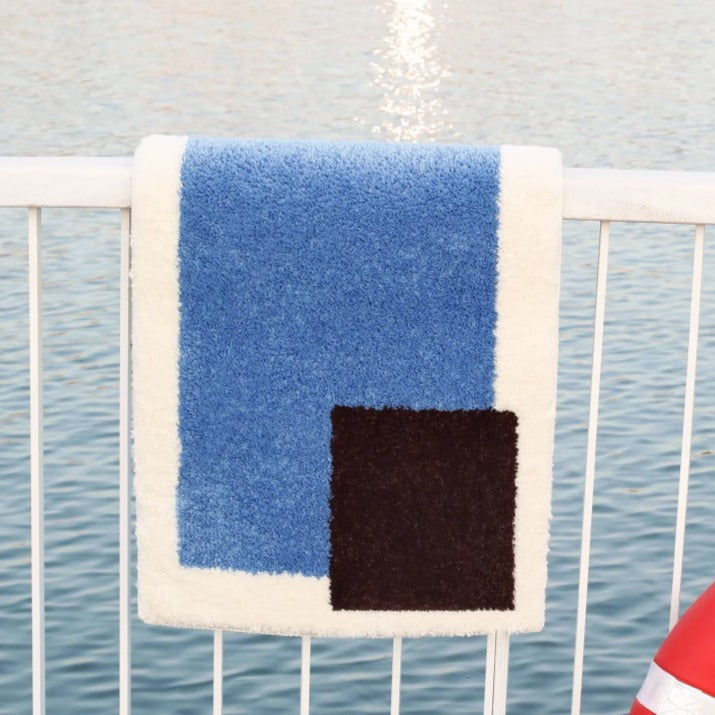 Patchwork Plush Rug