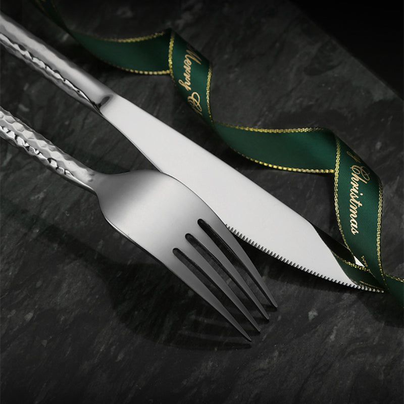 Elle Silver Luxury Stainless Steel Cutlery Set