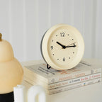 Minimal Ivory Desk Clock