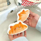 Bread Kitty Dish Sponge Set