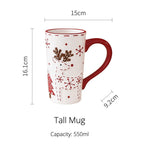Santa & Reindeer Mug