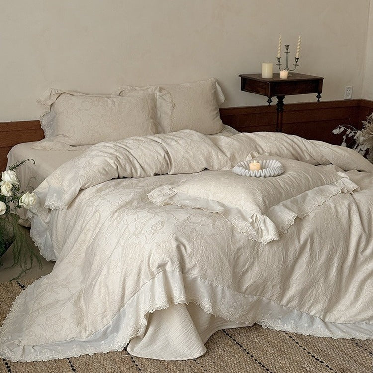 Countryside Textile Floral Bedding Set