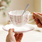 Petal Pink Bow Ceramic Collection