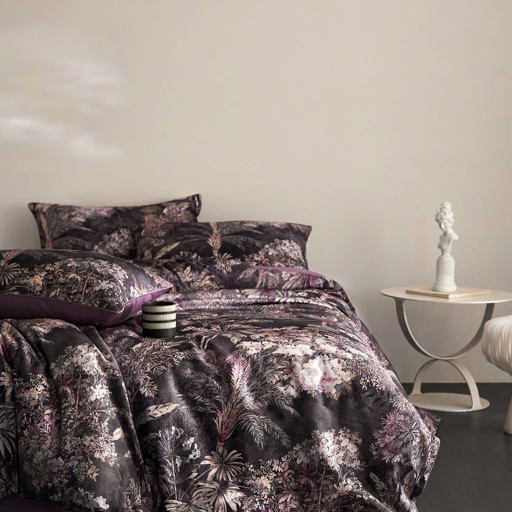 Savona Moonlit Canopy Botanical Egyptian Cotton Bedding Set