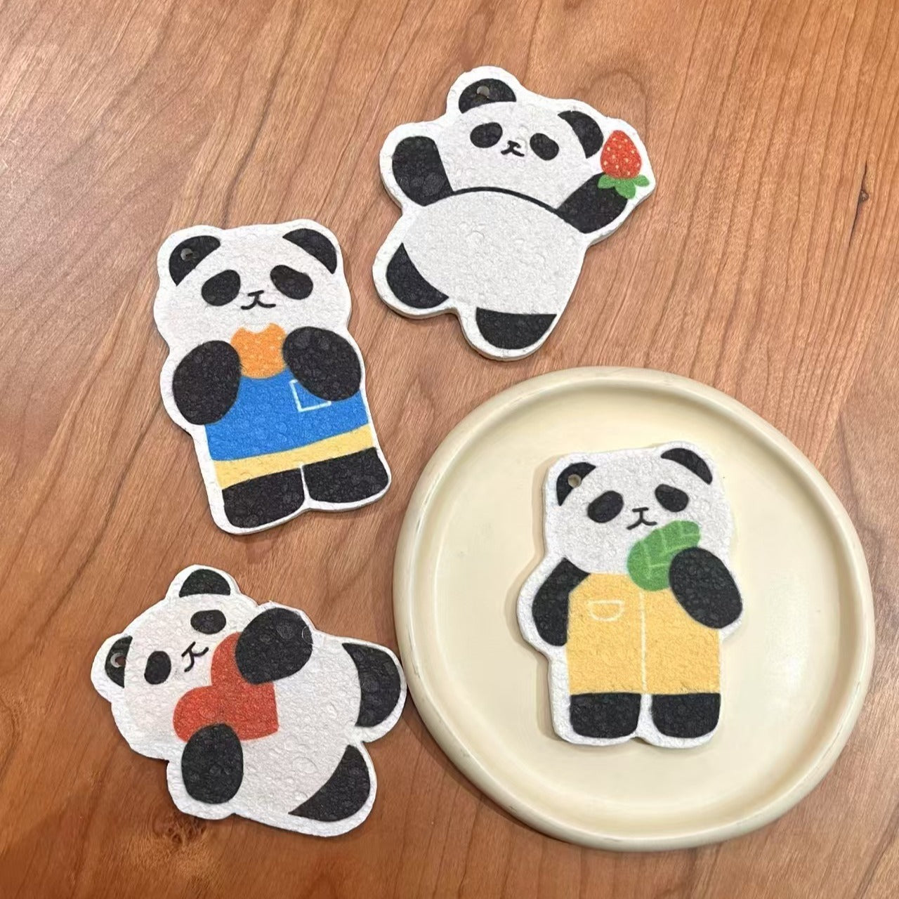 Panda Buddy Sponge Set