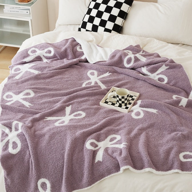 Bow Present Blanket