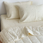 Twinkle Star Summer Quilted Blanket