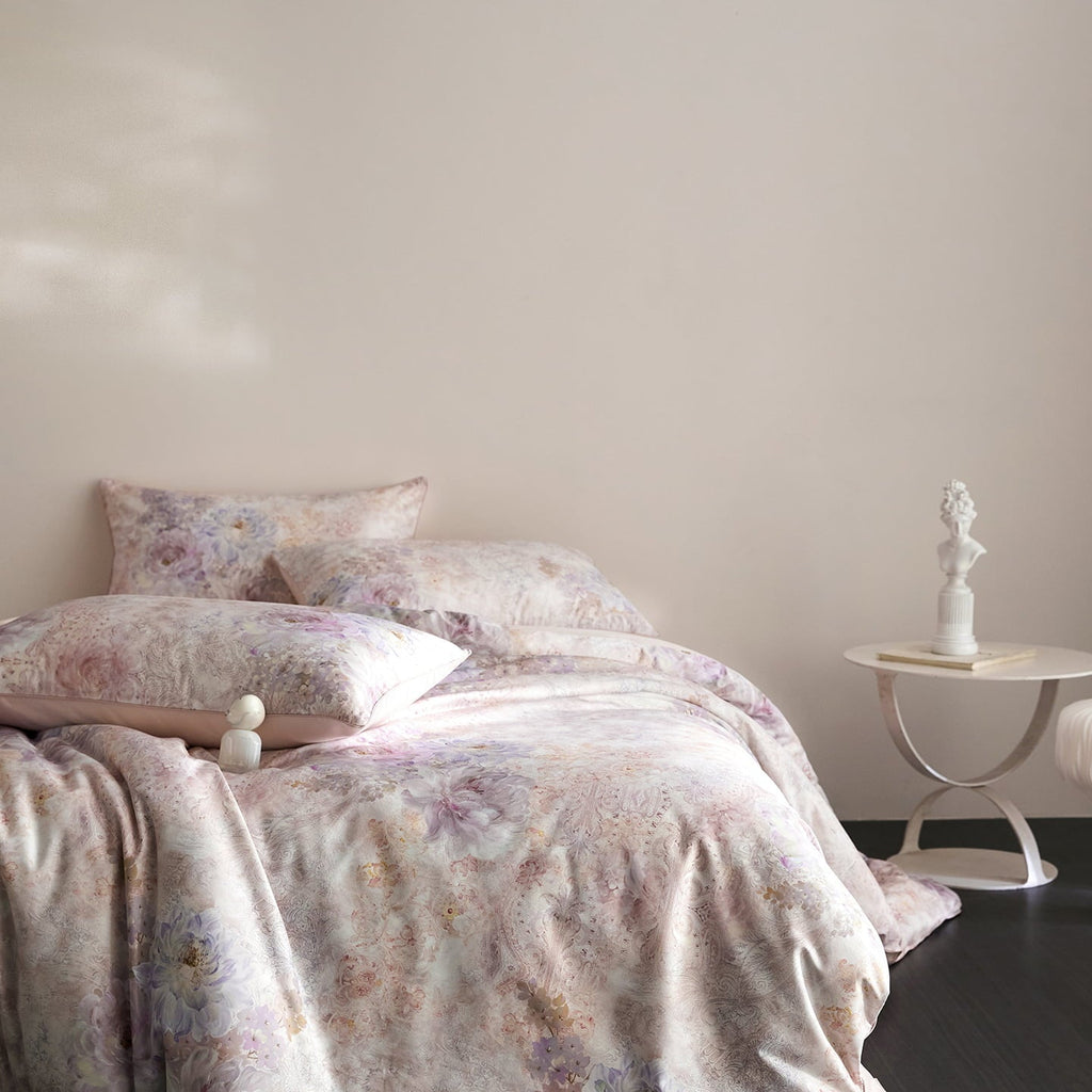 Evelisse Floral Egyptian Cotton Bedding Set