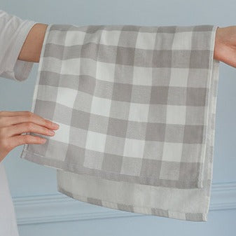Checkerboard Luxe Towels