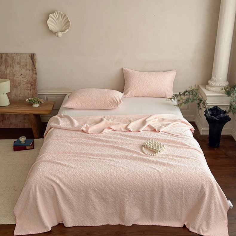 Peach Begonia Blanket