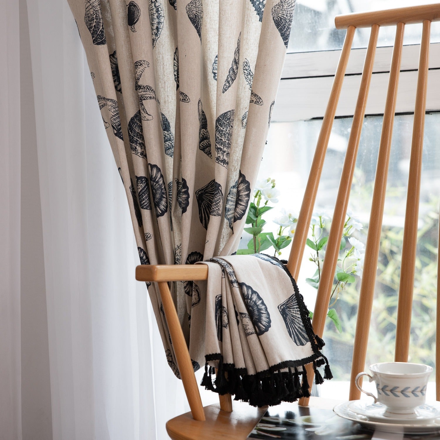 Beach Time Curtain