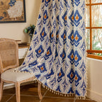 Blue Diamond Curtain