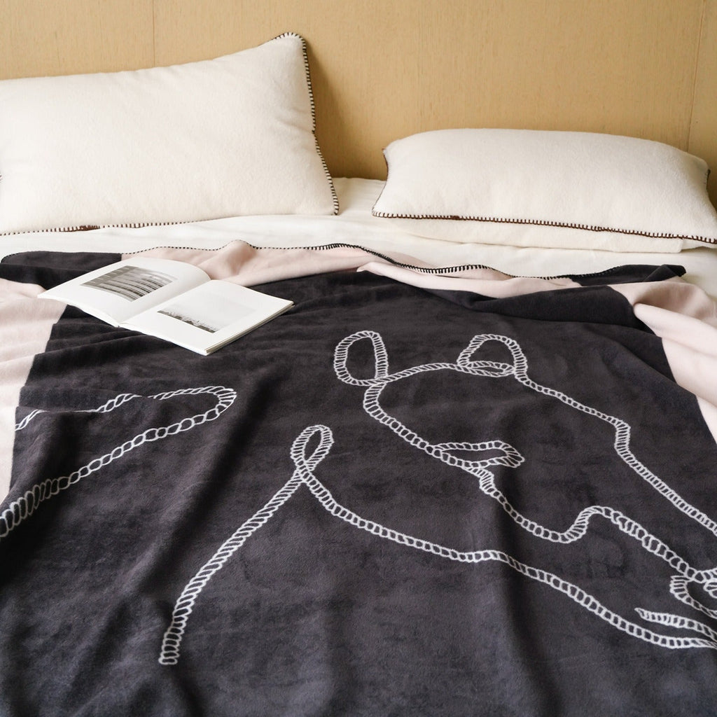 Chained Horse Throw