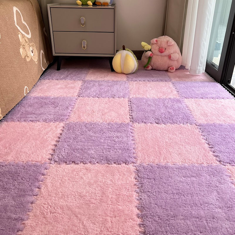 Winter Puzzle Tile Set - Bubblegum Lavender