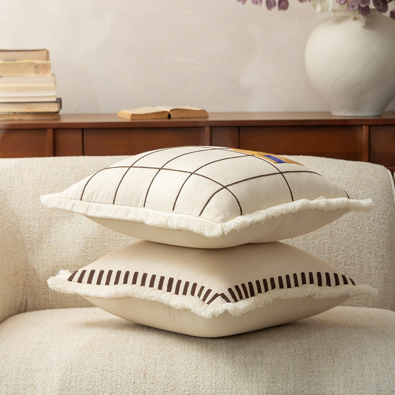 Pasture Tales Embroidered Cushion
