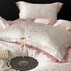 Rose Cloud Lace Bedding Set