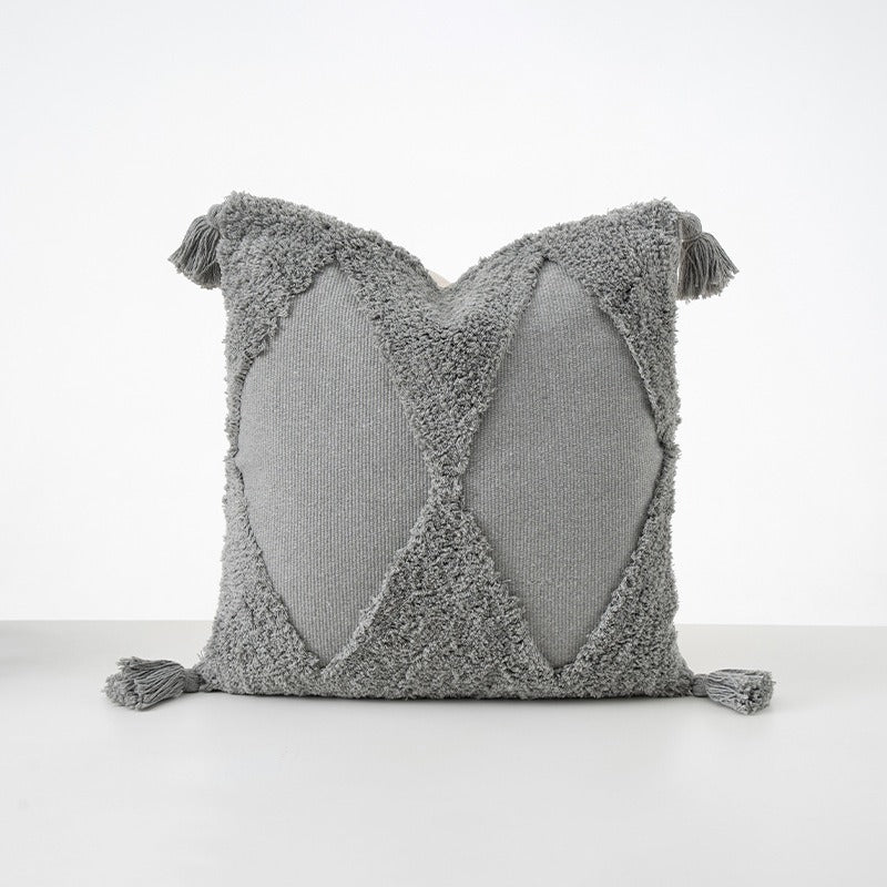 Cream Plush Cushion