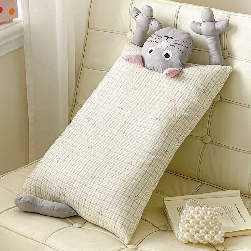 Long-Leg Cat Pillow