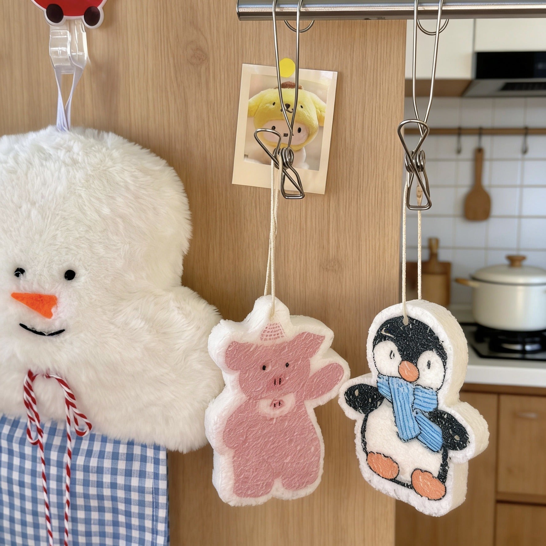 Bakery Animal Dish Sponge Set