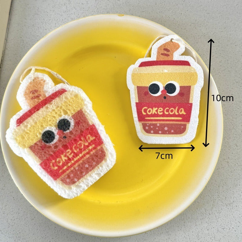 Fast Food Dish Sponge Set