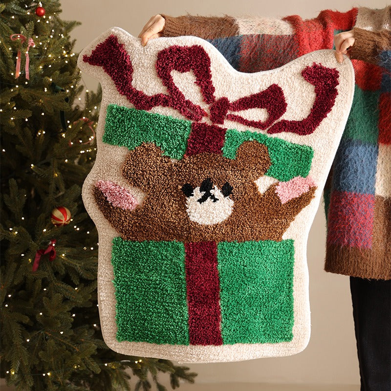 Peek-a-Boo Bear Rug