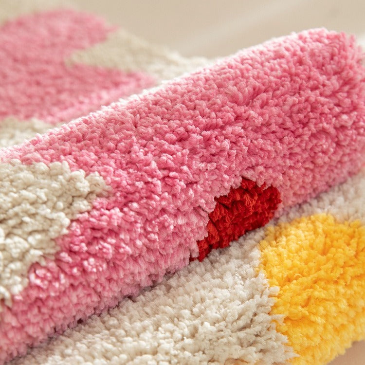 Pop Daisy Shaggy Rug