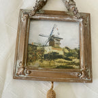 Antique Tassel Floral Wall Frame