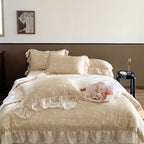 Pale Blossom Bedding Set