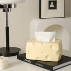 Swiss Cheese Ceramic Tissue Box