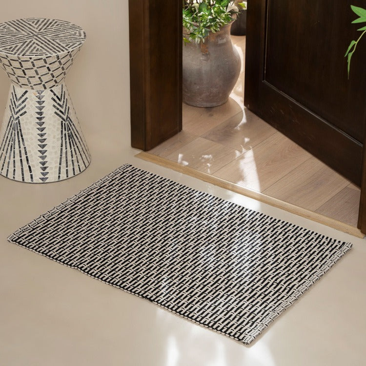 Rustic Weave Bath Mat