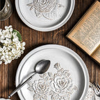 Botanical Embossed Plate