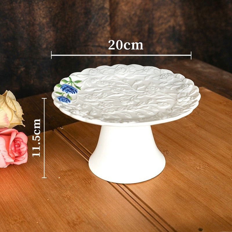 Floral Dream Rose Plate