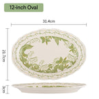 Bellflower Ceramic Dining Set