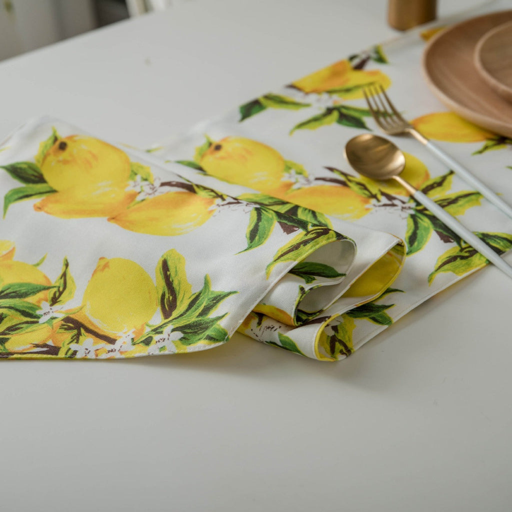Sicilian Lemon Table Runner