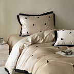 Black Line Bedding Set - Kitty