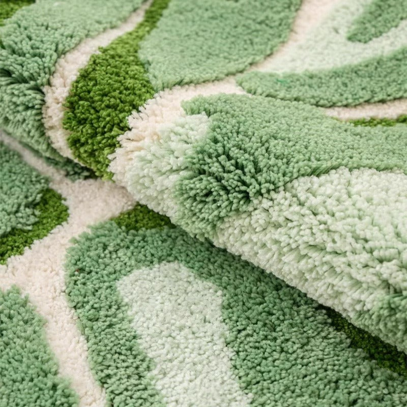 Monstera Leaf Step Rug