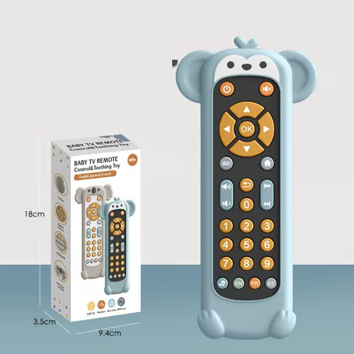 Baby Remote Control Toy - Interactive Educational Musical Toy for Toddlers
