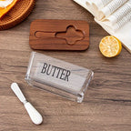 Valio Glass Butter Dish