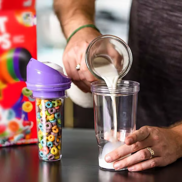 ✨🥣Portable Cereal Cup – The Ultimate On-the-Go Breakfast Revolution! 🥛