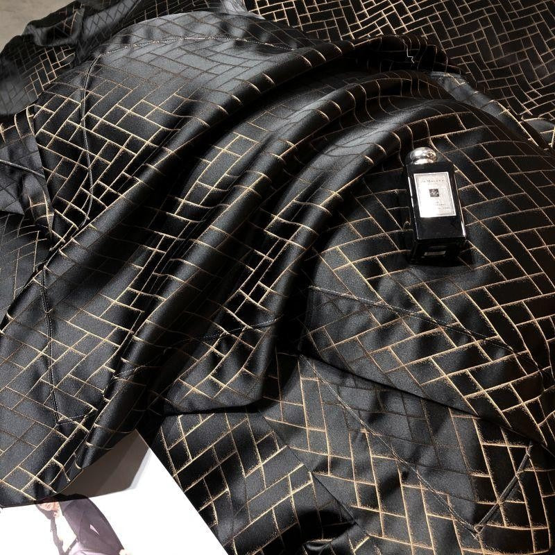 Talia Black Egyptian Cotton Satin Bedding Set